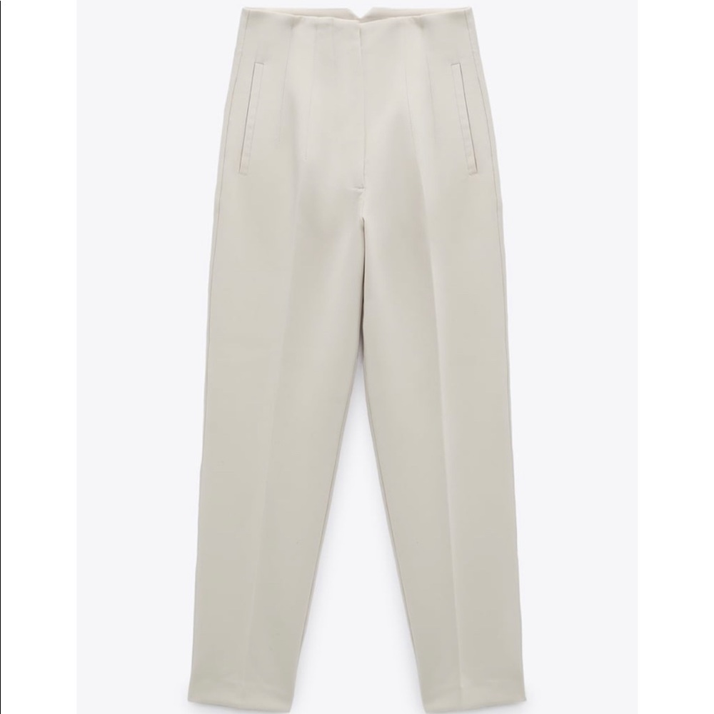 Trendy Zara High waist trousers
